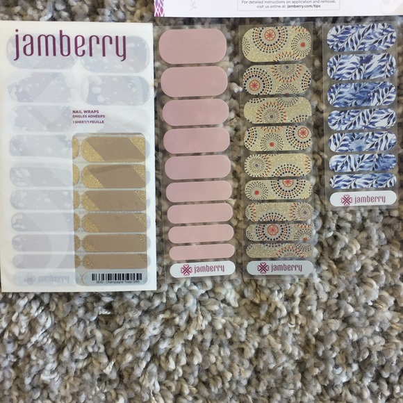 Jamberry Nail Wraps (instructions included) - Picture 2 of 4